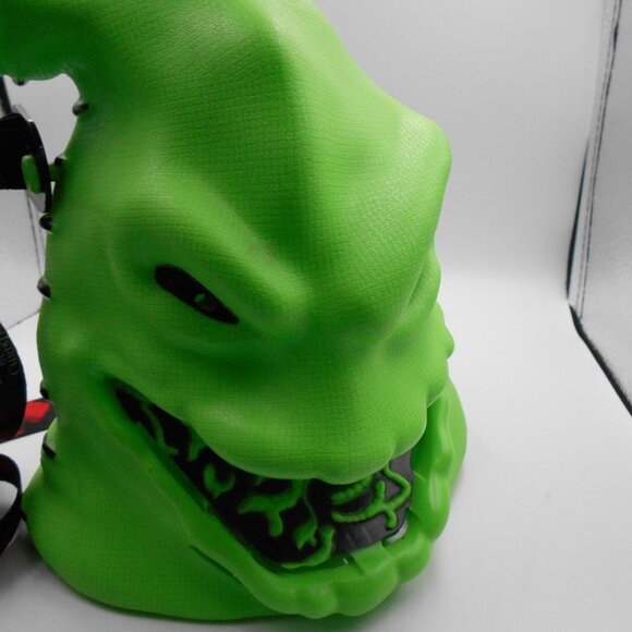 DISNEY PARKS OOGIE BOOGIE NIGHTMARE BEFORE CHRISTMAS POPCORN BUCKET LIGHTS UP! - Picture 5 of 14